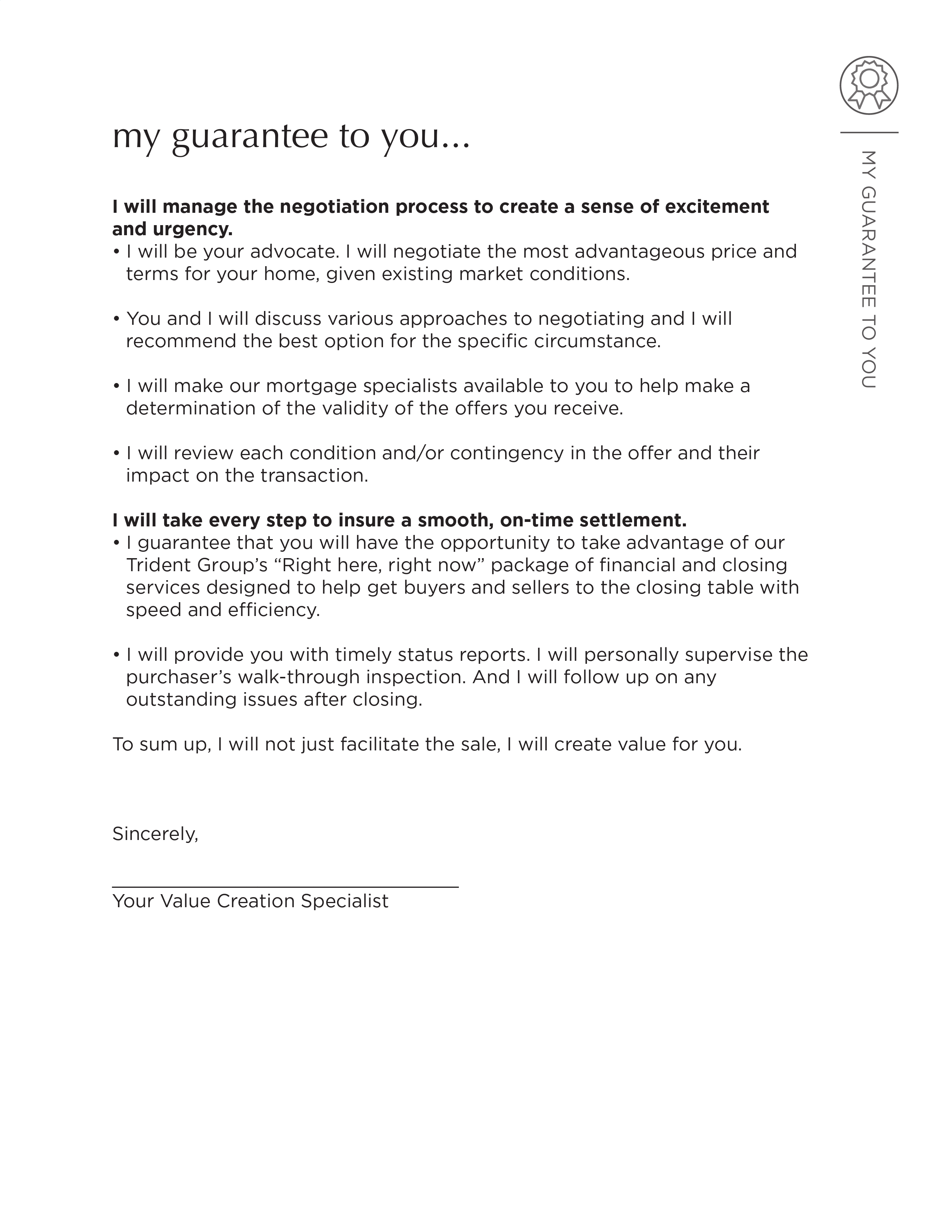 My Guarantee - Pg 3